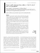 Cover image for Migrant Youth’s Emerging Dietary Patterns in Haiti: The Role of Peer Social Engagement