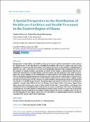 Cover image for A Spatial Perspective to the Distribution of Healthcare Facilities and Health Personnel in the Eastern Region of Ghana