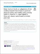 Cover image for Body, Soul and Spirit, an Adaptation of Two Evidence-Based Interventions to Promote Physical Activity and Healthy Eating Among Adults in Churches in Lagos Nigeria: A Three-Arm Cluster Randomized Controlled Pilot Trial