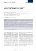 Cover image for Non-Communicable Disease Comorbidities in KwaZulu-Natal Province, South Africa