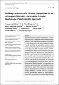 Cover image for Building Cardiovascular Disease Competence in an Urban Poor Ghanaian Community: A Social Psychology of Participation Approach