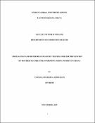 Cover image for Prevalence and Determinants of HIV Testing for The Prevention of Mother-To-Child Transmission Among Women in Ghana